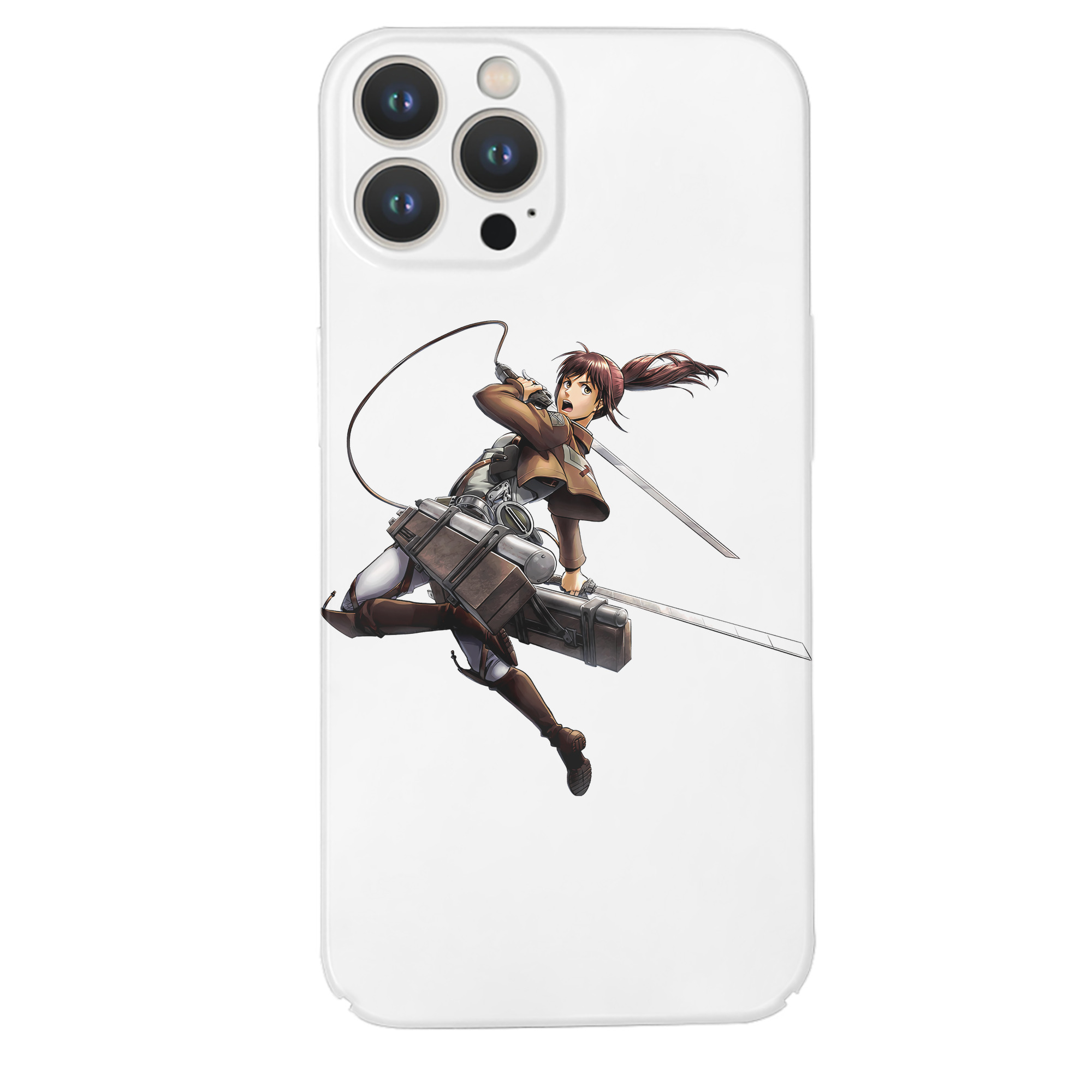 （画像用） 進撃の巨人 サシャ·ブラウス Attack on Titan Sasha Blaus 【iPhone 14シリーズ対応】ハードケース